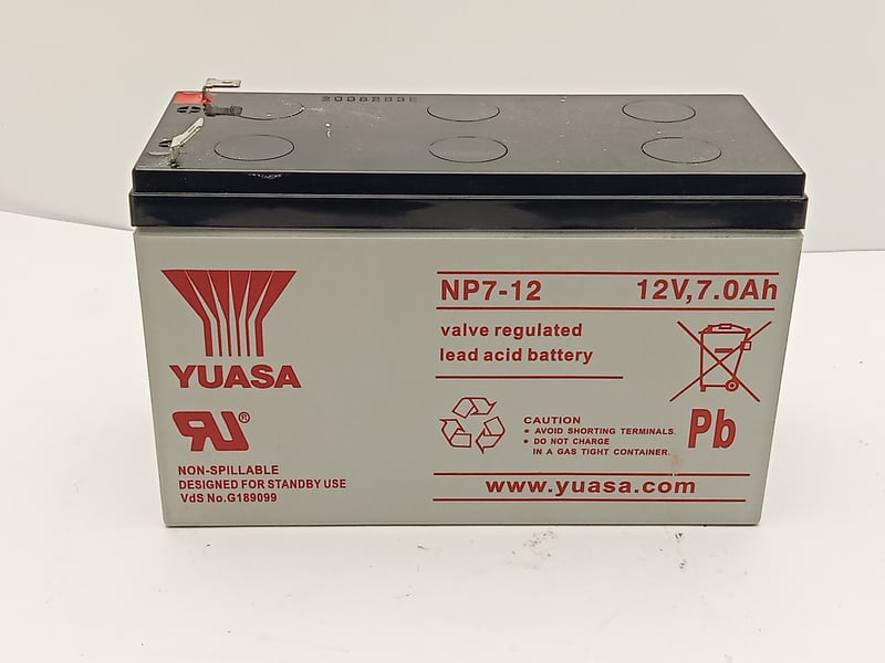 NP7-12 Yuasa Lead-acid battery for KBA Commander