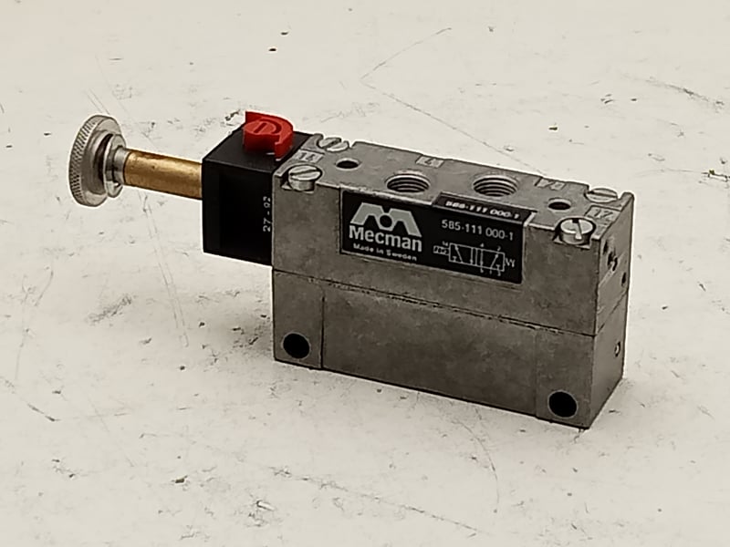 585-111 000-1 Mecman Pneumatic Valve