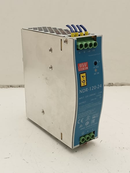 NDR-120-24 Mean Well Industrial DIN Rail Power Supply
