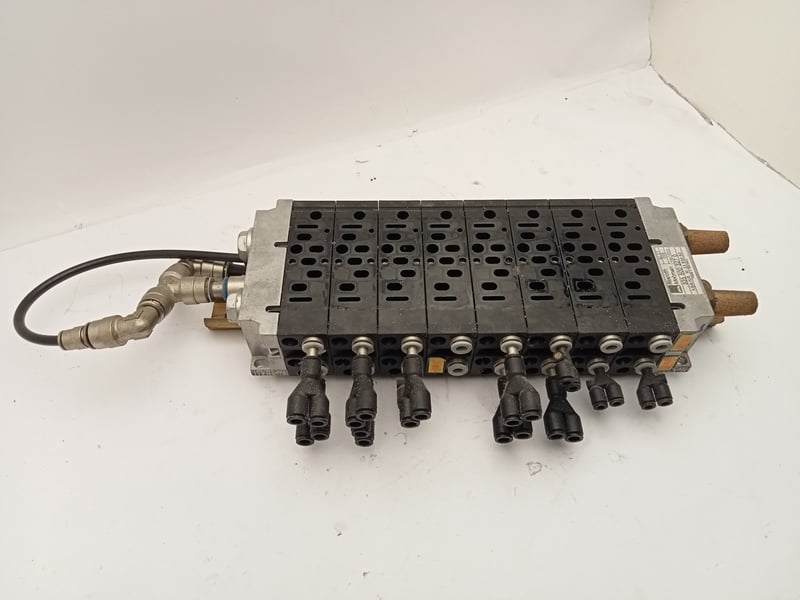 335 500 327 0 Rexroth Mecman Pneumatic Valve Manifold Assembly