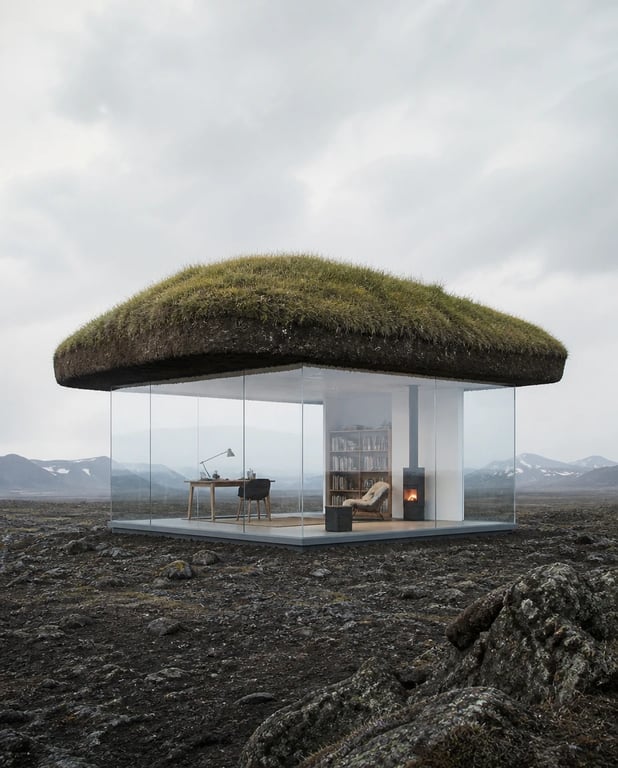 Turf Suspension — architectural concept study