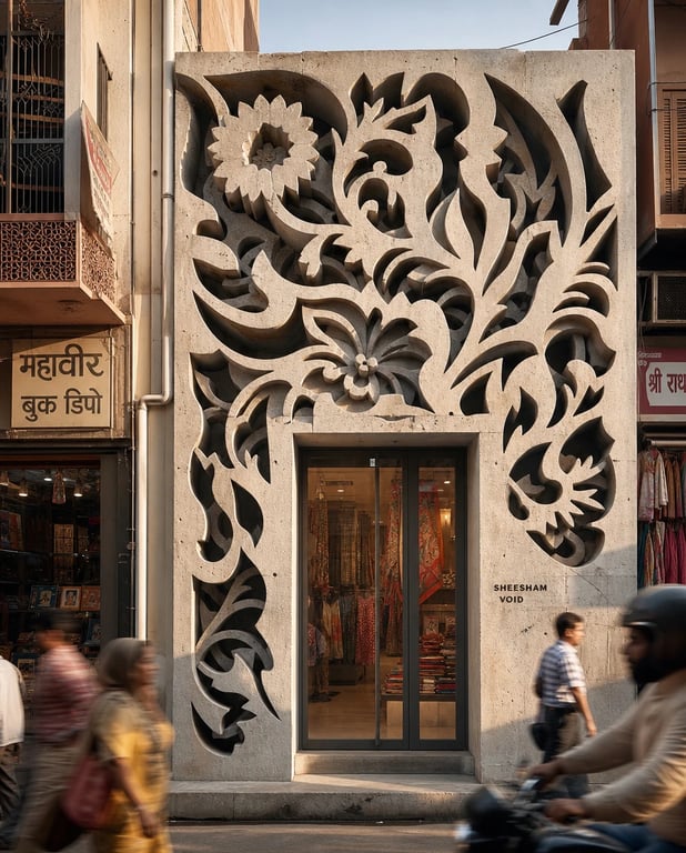 Sheesham Void — architectural concept study