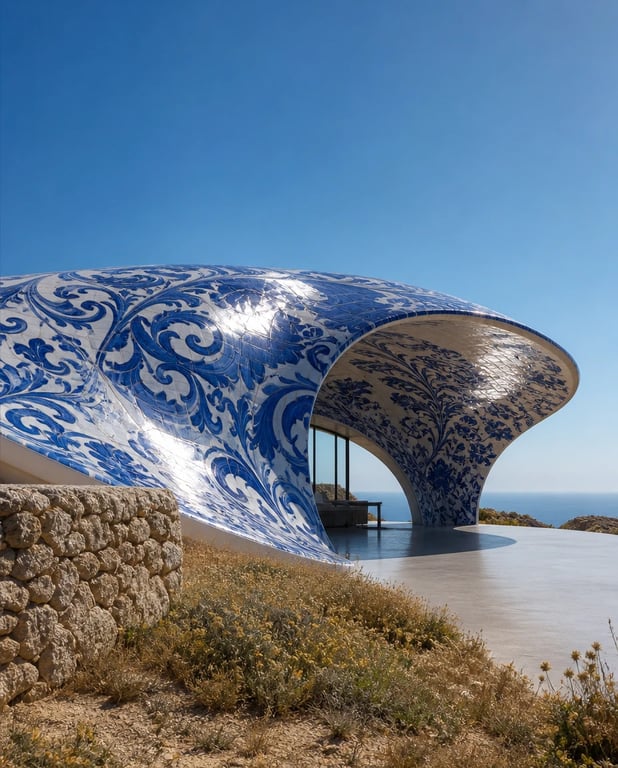 Macro Maiolica — architectural concept study