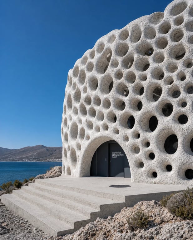 Pumice Sponge — architectural concept study