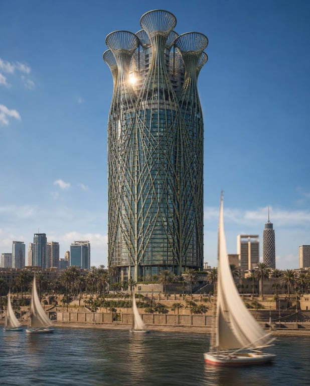 Papyrus Tower — architectural concept study