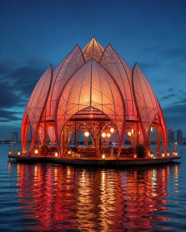 Lotus Lantern — architectural concept study