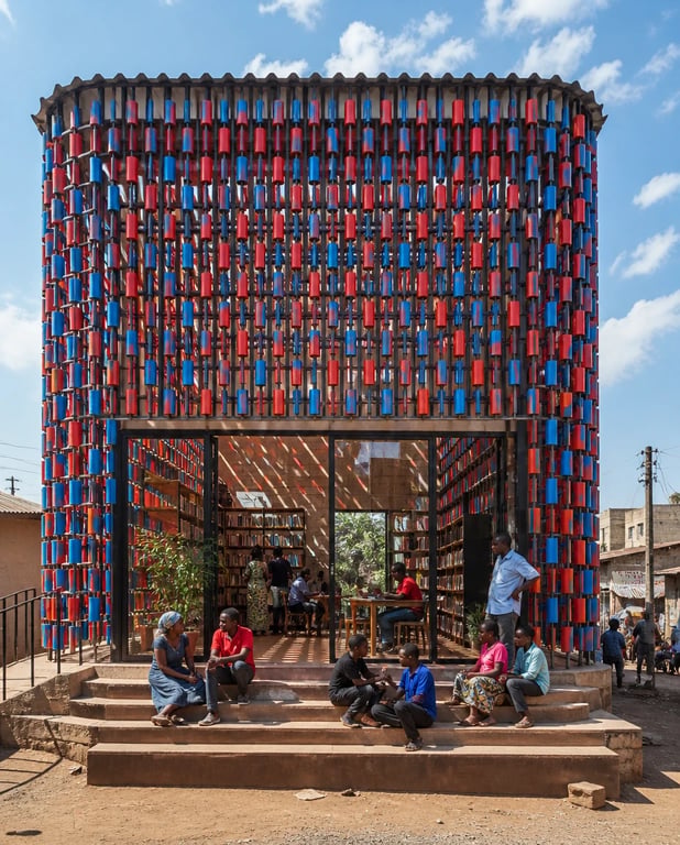 Maasai Weave — architectural concept study