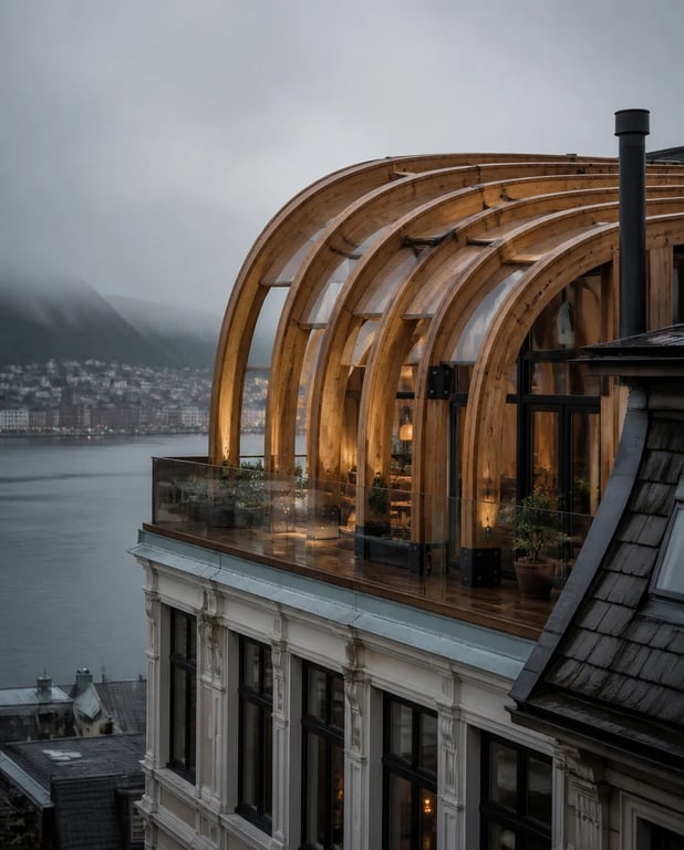 Fjord Rib — architectural concept study