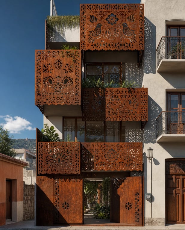 Picado Rust — architectural concept study
