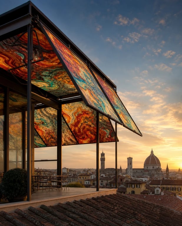 Florentine Resin — architectural concept study
