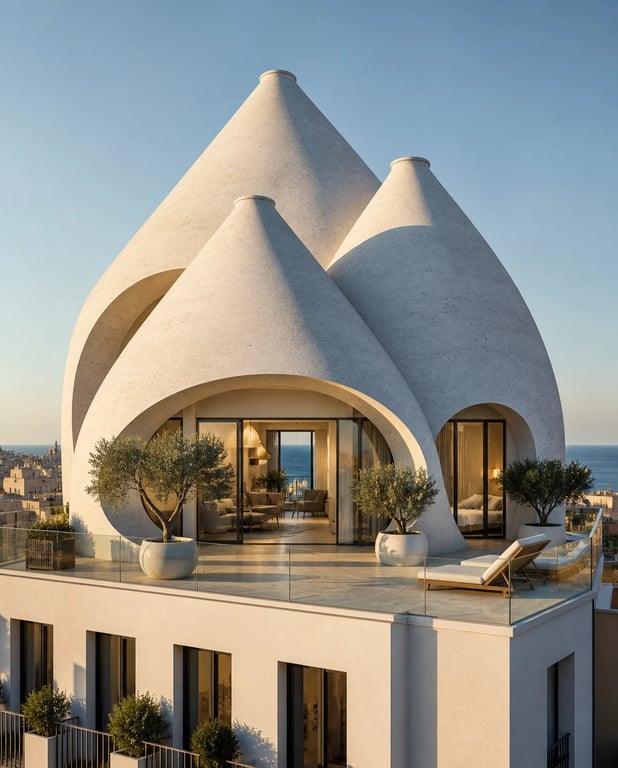 Trullo Crown — architectural concept study