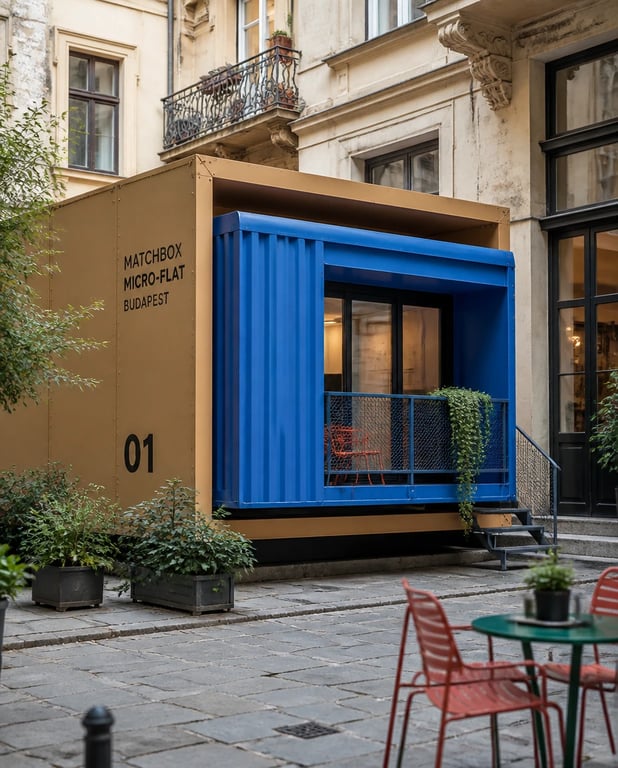 Matchbox Micro-Flat — architectural concept study