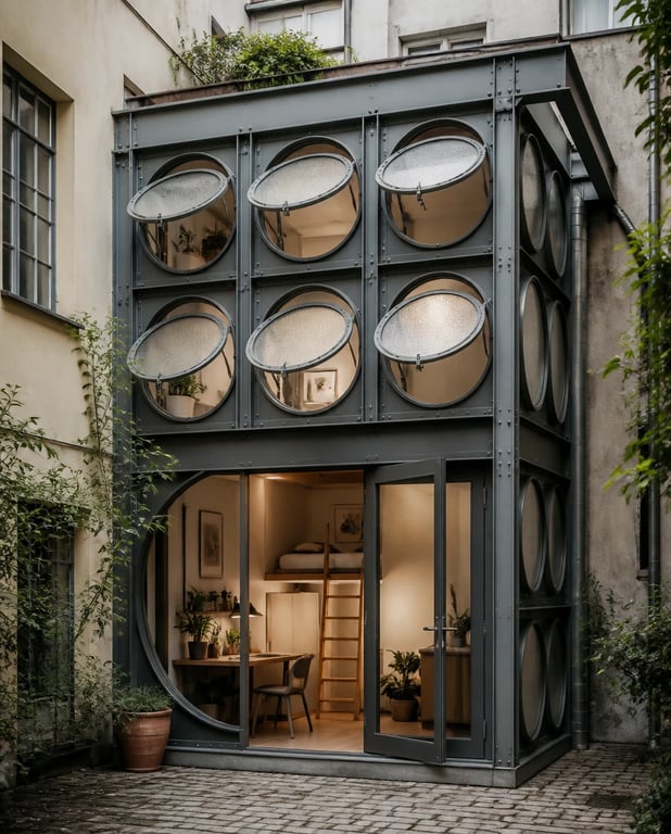Typewriter Flat — architectural concept study