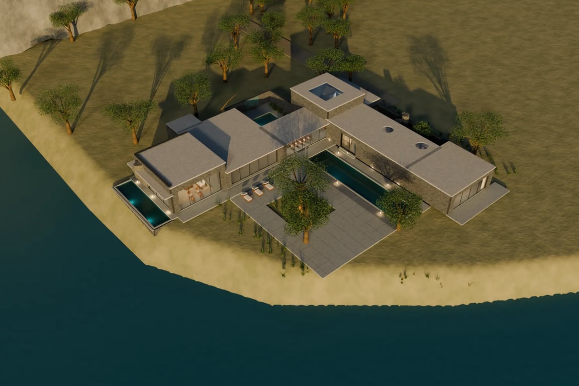 Angled lake relationship