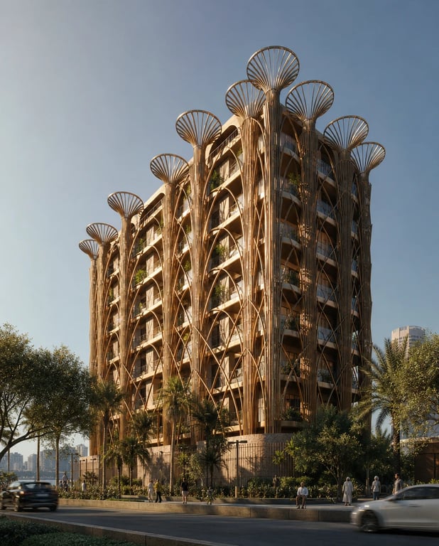 Papyrus Tower — architectural concept study