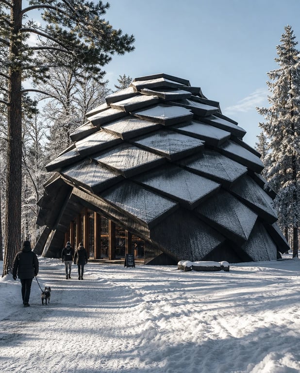 Pinecone Scale — architectural concept study