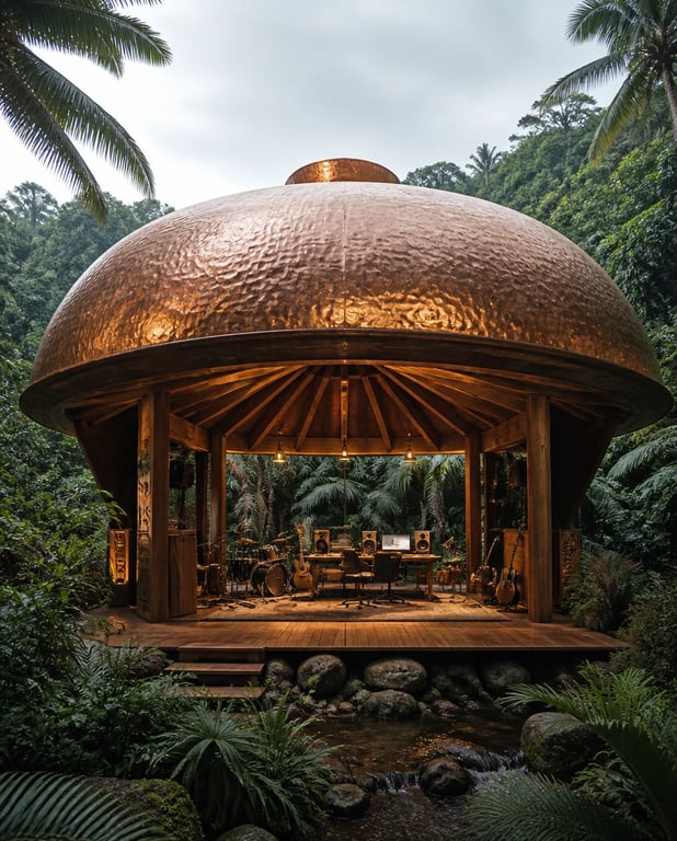 Gamelan Resonance — architectural concept study