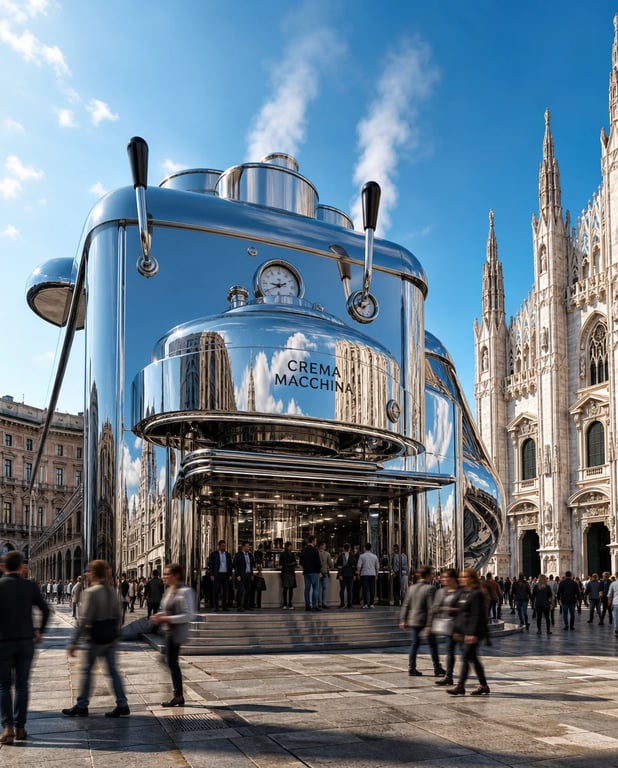 Crema Macchina — architectural concept study