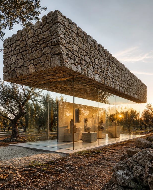 Floating Secco — architectural concept study