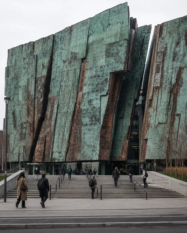 Copper Strata — architectural concept study
