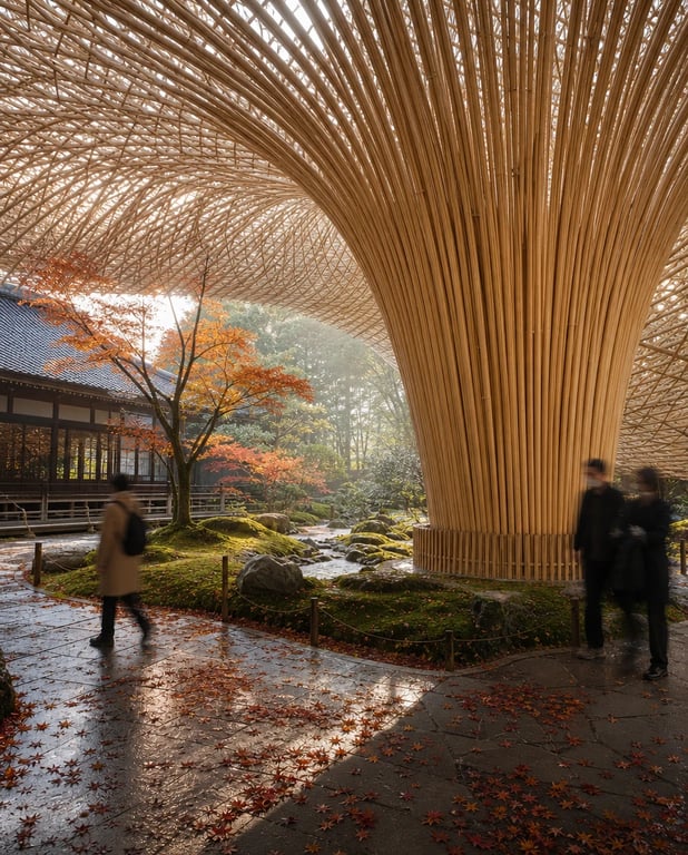Kyoto Weave — architectural concept study