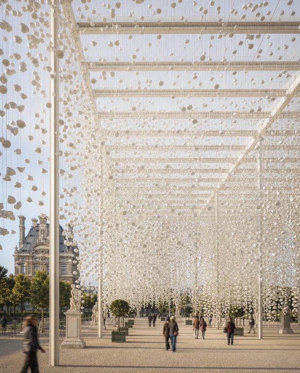 Porcelain exhibition hall — architectural concept study