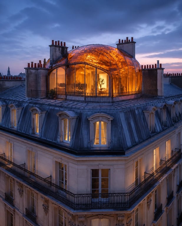 Haussmann Graft — architectural concept study