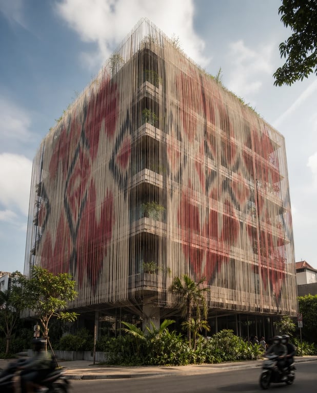 Ikat Warp — architectural concept study