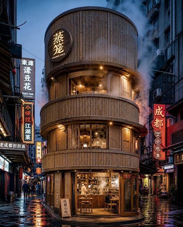 Steamer Stack — architectural concept study