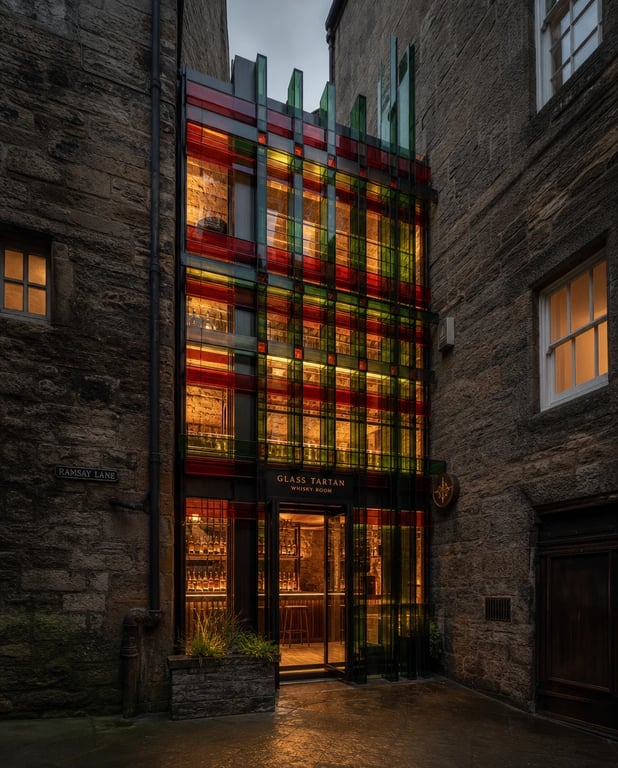 Glass Tartan — architectural concept study