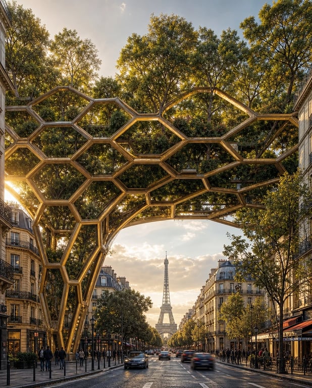 Wax Grid — architectural concept study