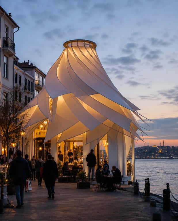 Whirling Skirt — architectural concept study