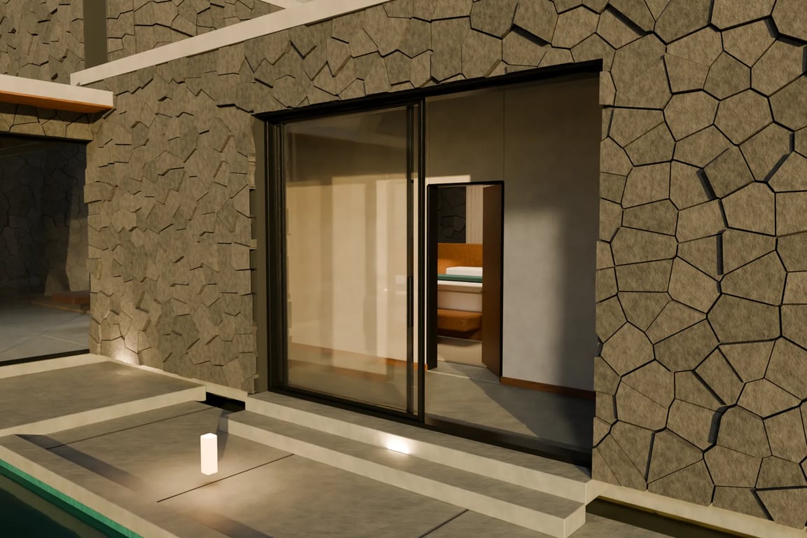 Pool terrace access