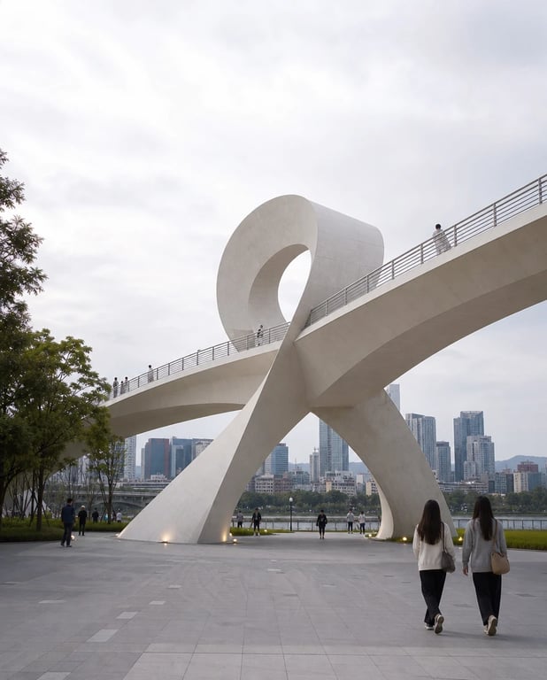Otgoreum Ribbon — architectural concept study