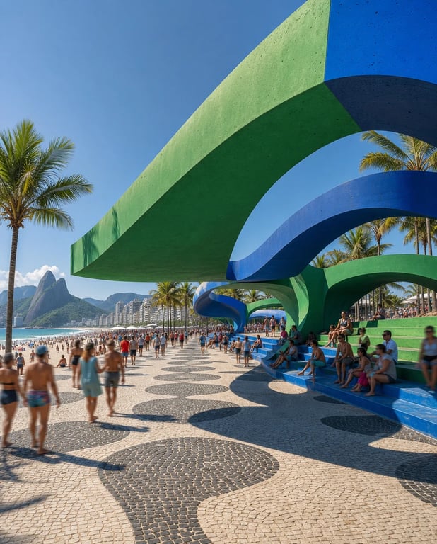 Samba Ribbon — architectural concept study