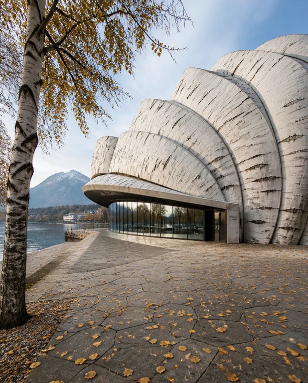 Birch Bark Rib — architectural concept study