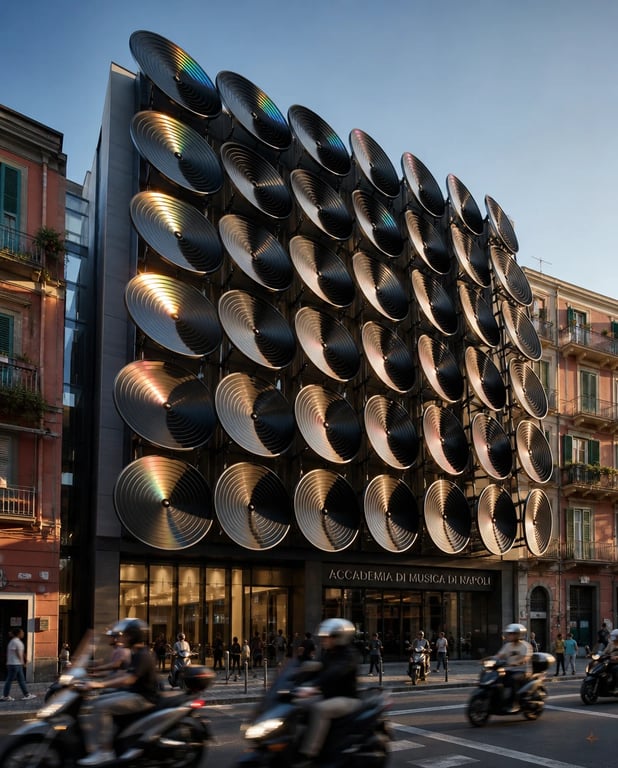 Groove Facade — architectural concept study
