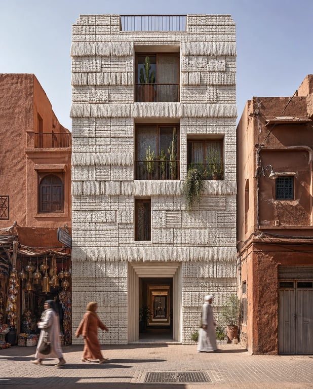 Handira Brick — architectural concept study