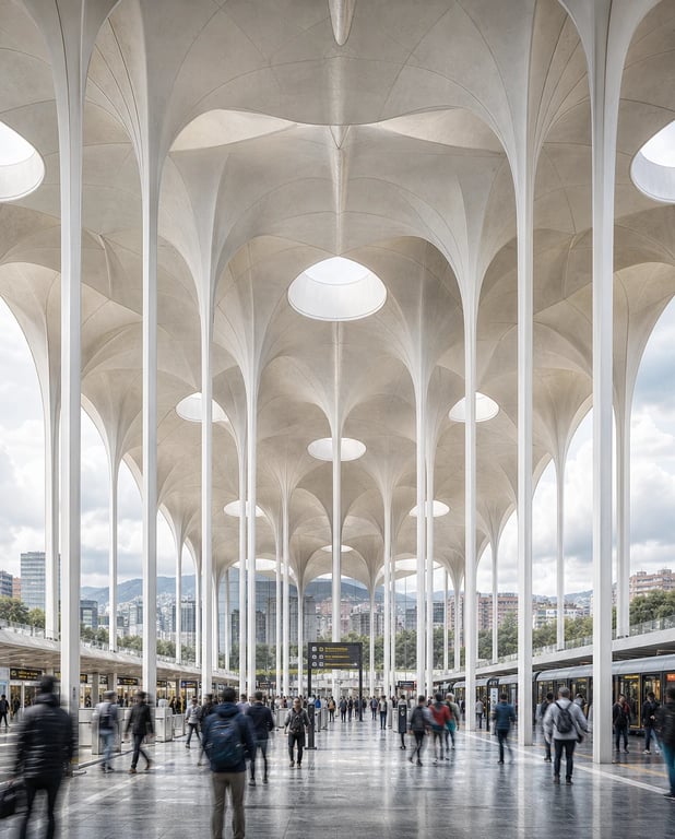 Wax Palm Column — architectural concept study
