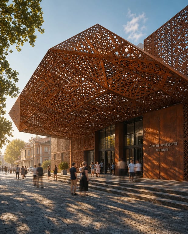 Revival Corten — architectural concept study