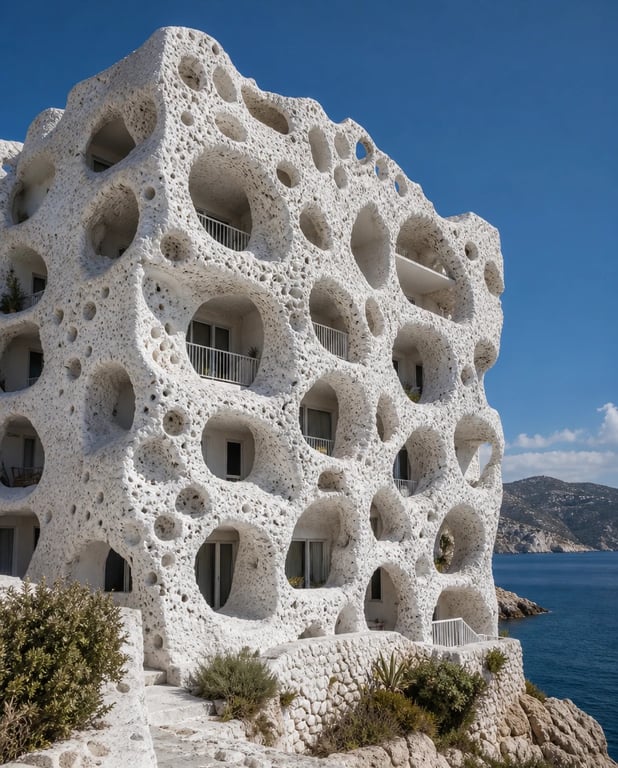 Pumice Sponge — architectural concept study