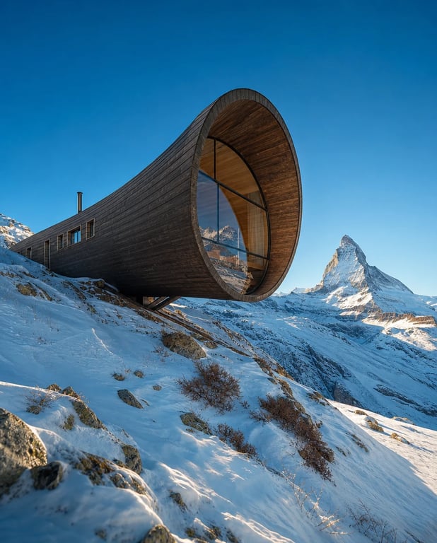 Alphorn Flare — architectural concept study