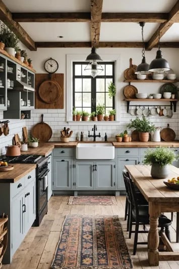 Rustic kitchen reference