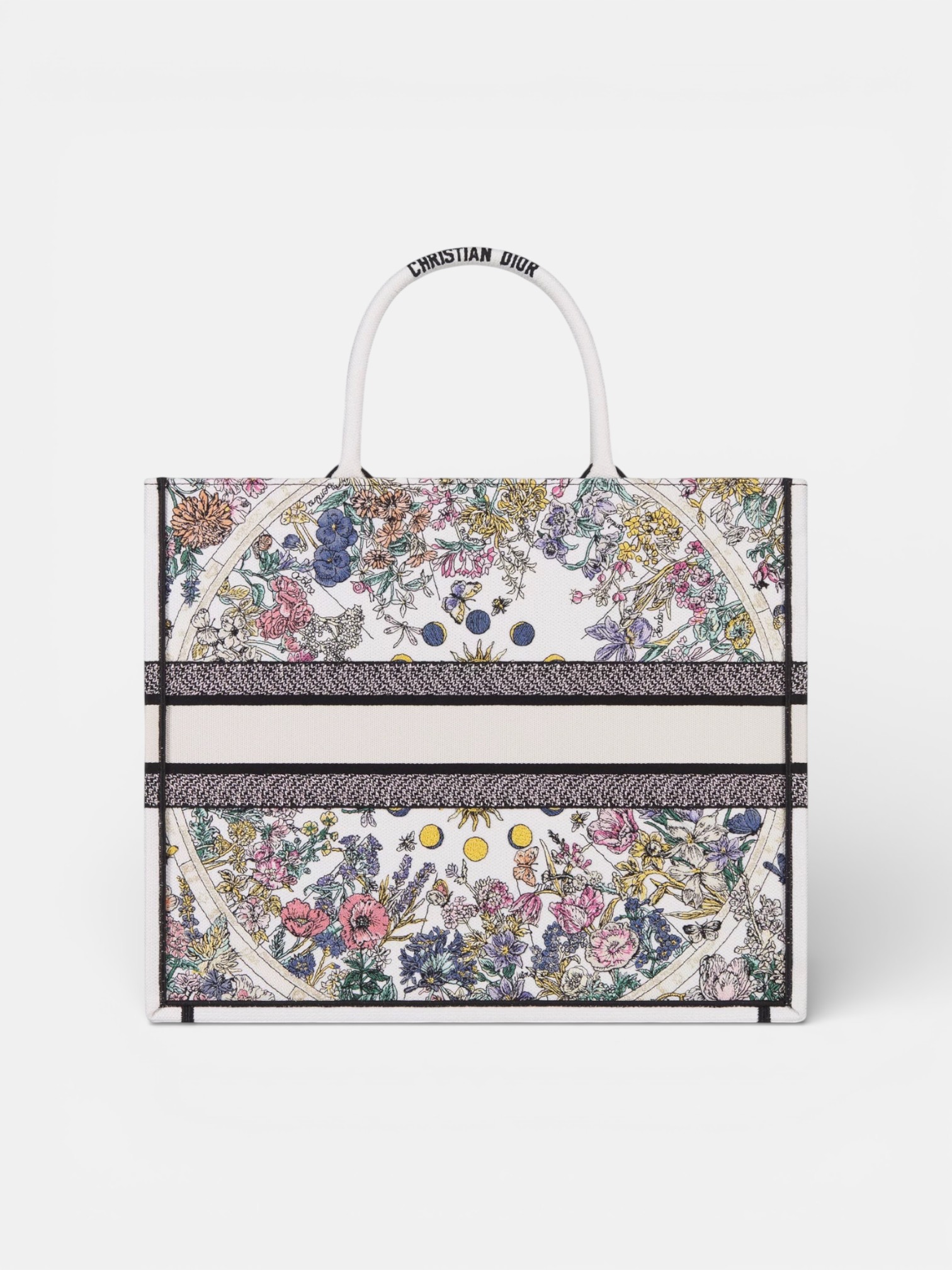 Dior Dior Book Tote Large Flower – side profile view in premium quality with AA+ craftsmanship