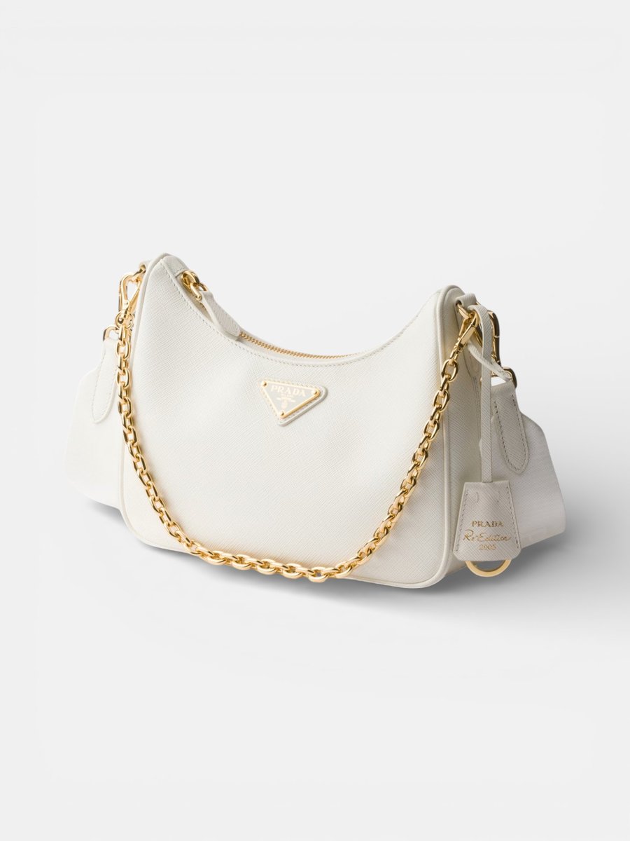 Prada Re-Edition 2005 Saffiano White - Preview