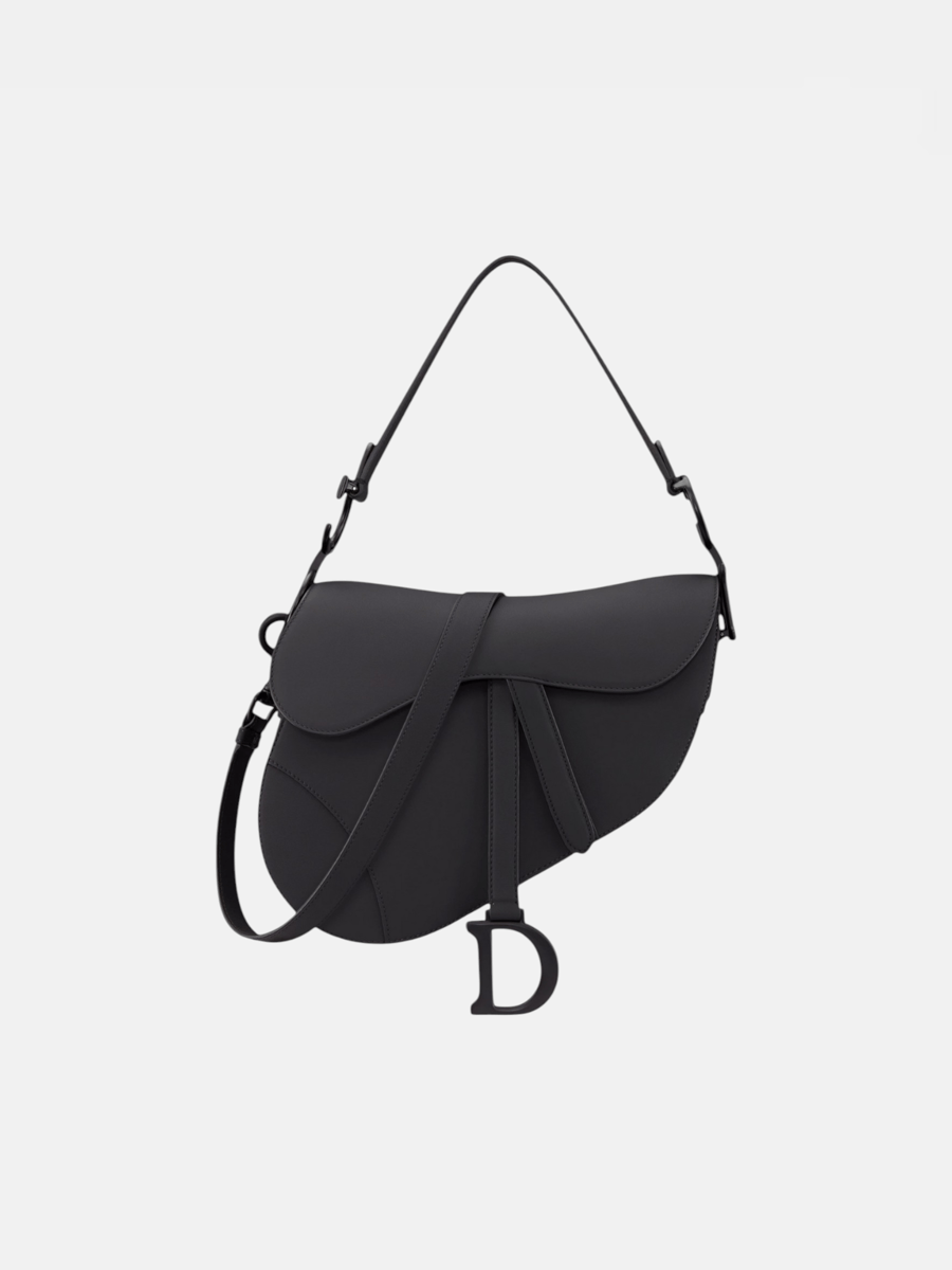 Dior Saddle Bag Black Ultramatte