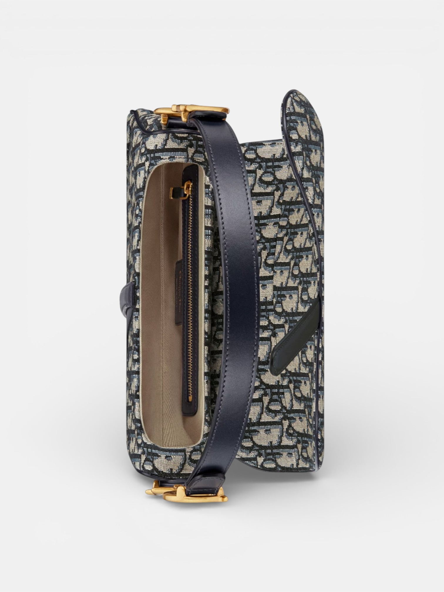 Dior Dior Saddle Bag with Strap – back view in premium quality with AA+ craftsmanship