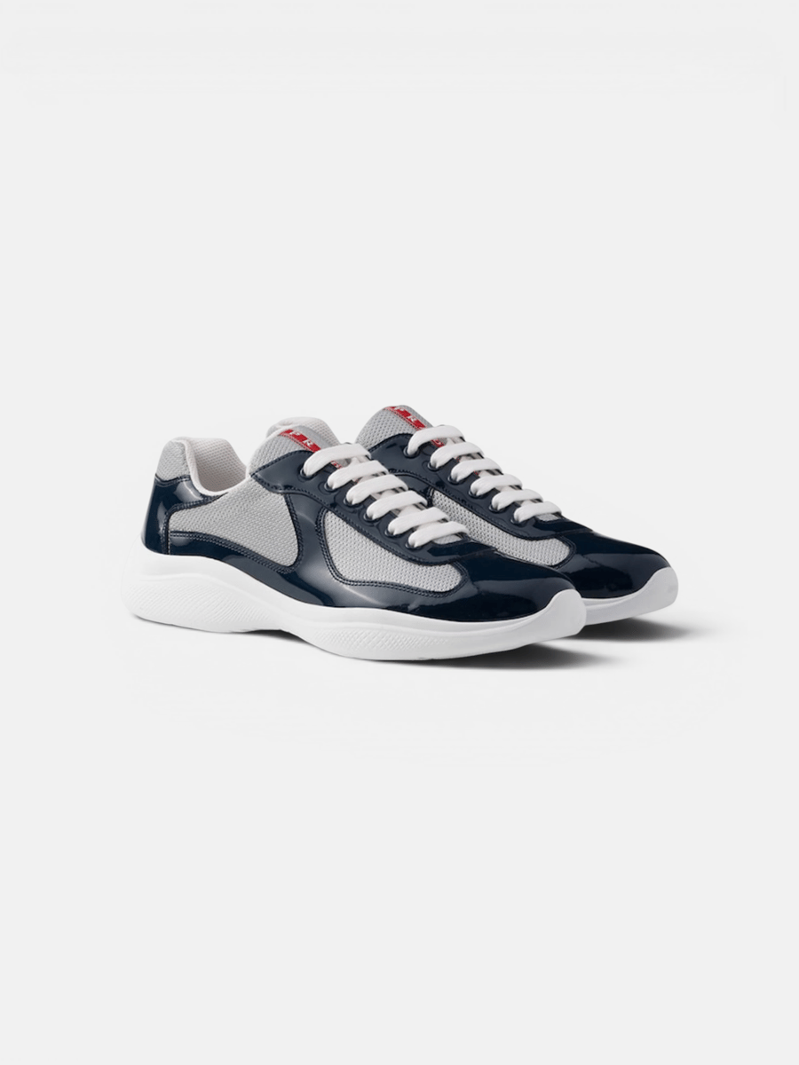Prada Cups Sneaker Navy Blue - Preview