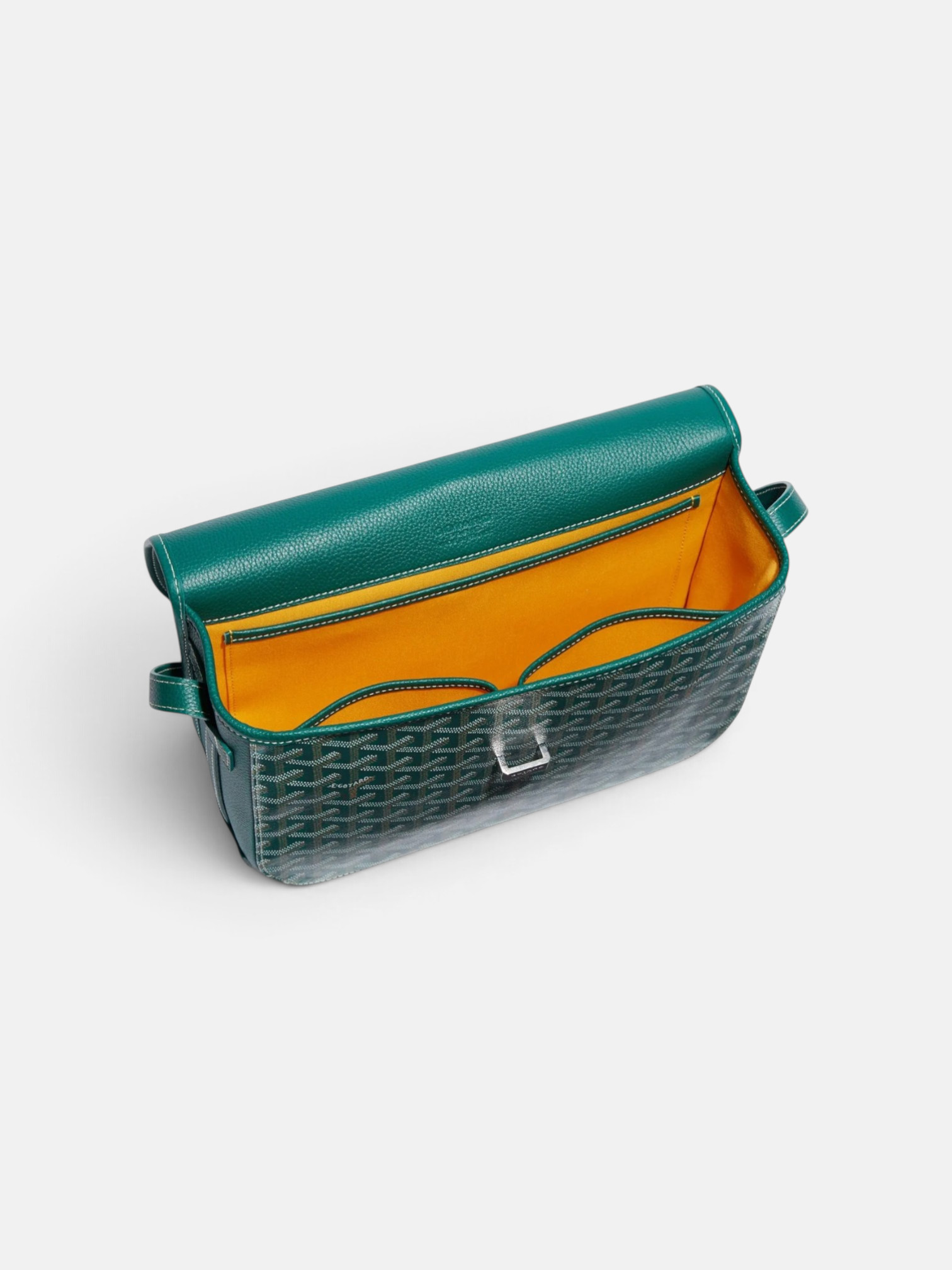 Goyard Goyard Belvedere MM Bag Green – back view in premium quality with AA+ craftsmanship