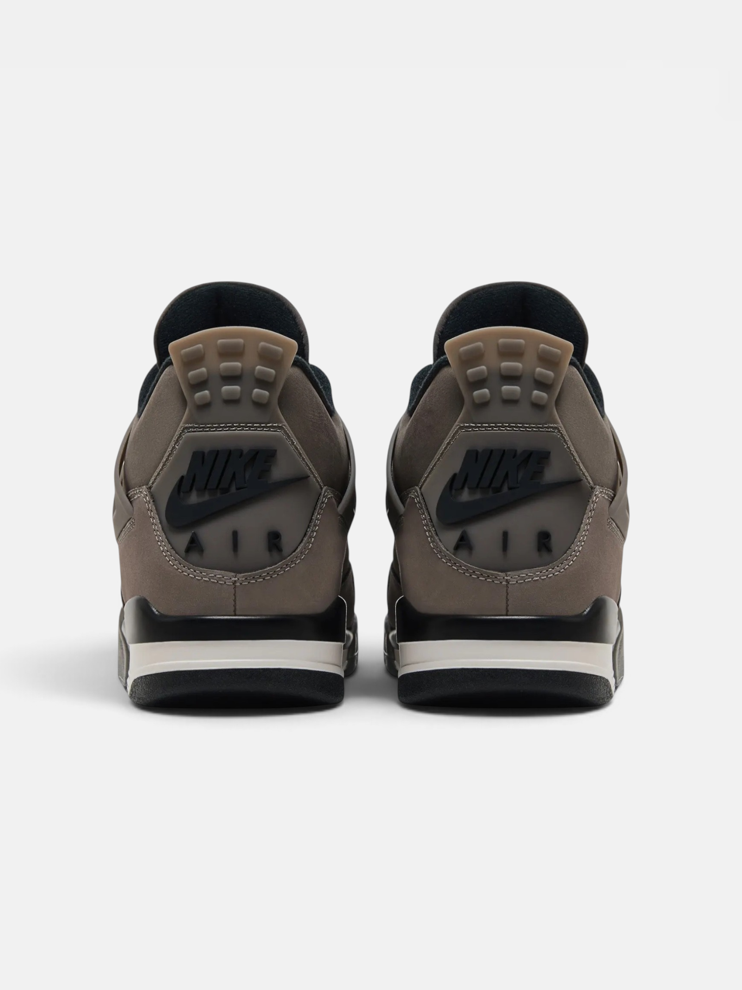 Jordan Jordan 4 Retro Cave Stone – back view in premium quality with AA+ craftsmanship